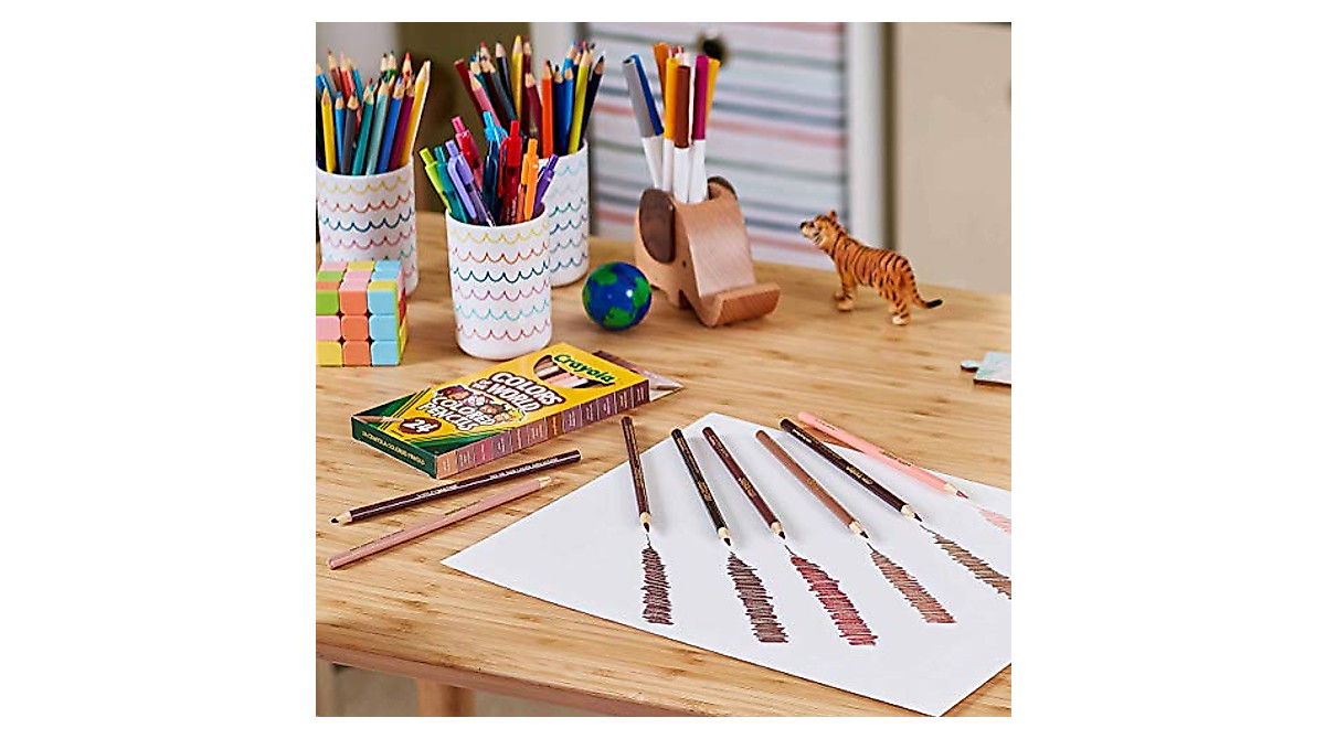 Crayola Colors of the World Colored Pencils - 24 Skin Tones for ...
