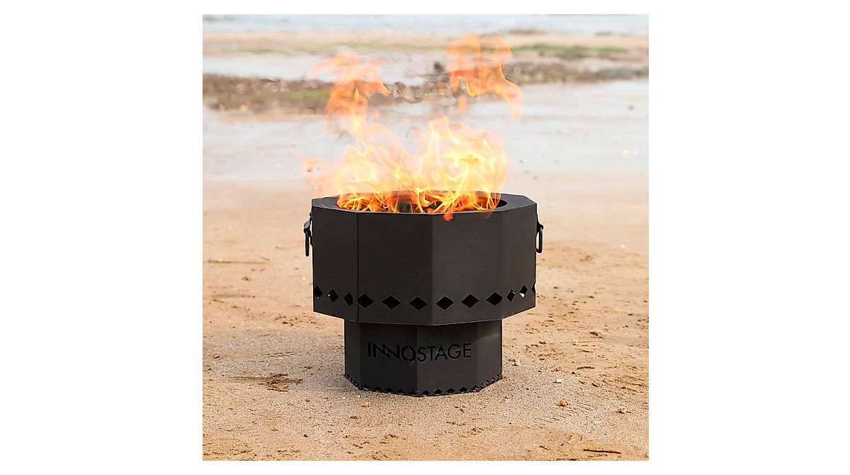 INNO STAGE Smokeless Fire Pit - Perfect for Camping