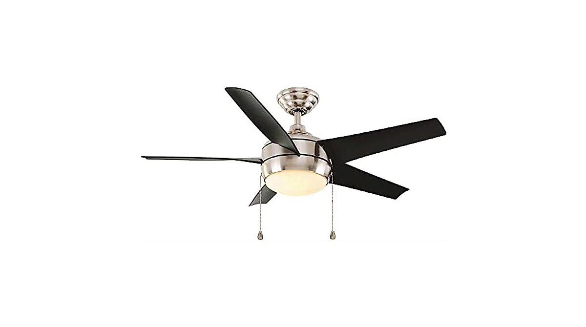 Windward 44-Inch Indoor Ceiling Fan with Light Kit | Modern Style