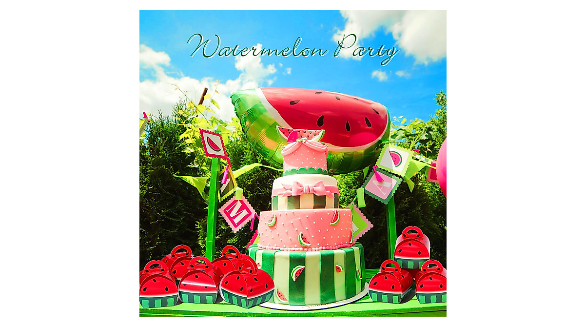 Watermelon Treat Boxes - Perfect for Summer Party Favors
