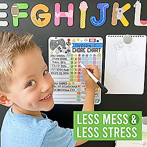 Video Games Magnetic Chore Chart for Kids - Rewards & Fun