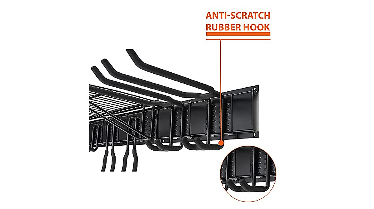 Wallmaster Tool Storage Rack - Heavy Duty Garage Organizer