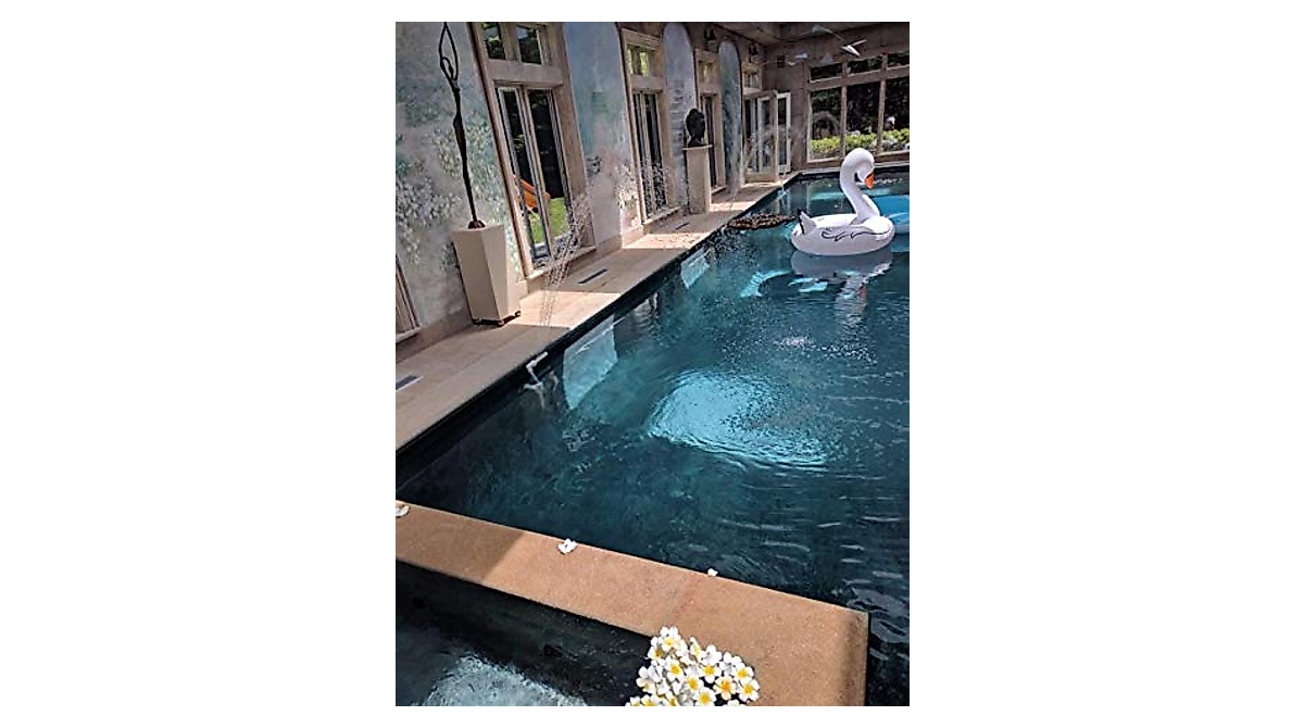 Poolmaster Pool Waterfall Fountain | Adjustable & Easy Install