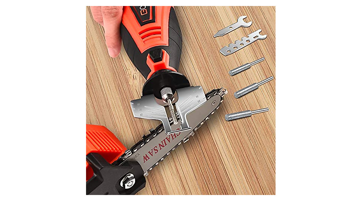 GOXAWEE Chainsaw Sharpener Kit - Power & Precision