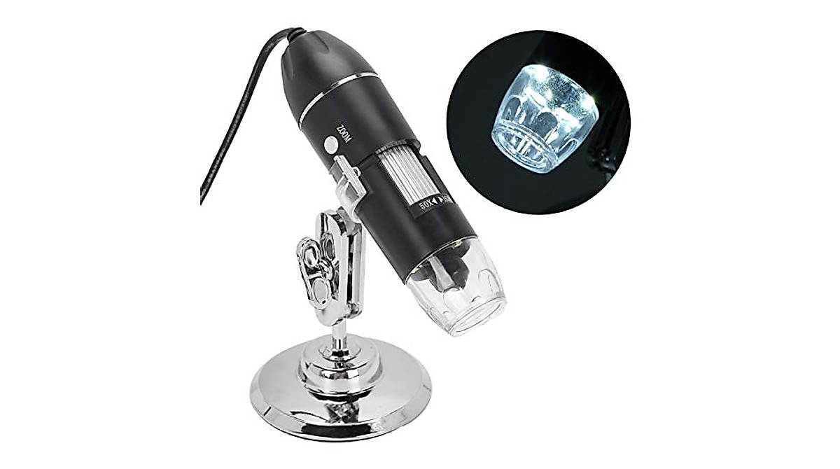 1600X HD Digital USB Microscope | Portable Coin & Kids Use