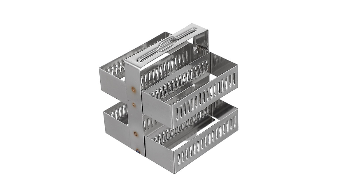 iplusmile 30-Position Microscope Slides Rack - Durable & Portable