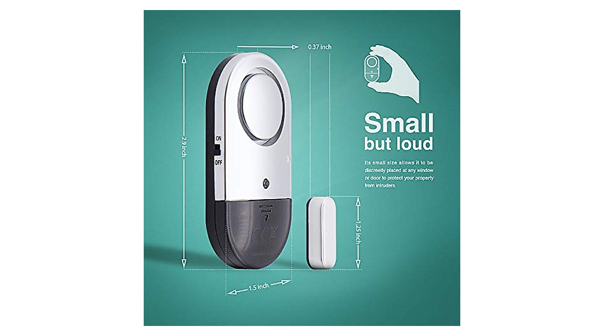 120 DB Wireless Door & Window Alarm Security 3 Pack