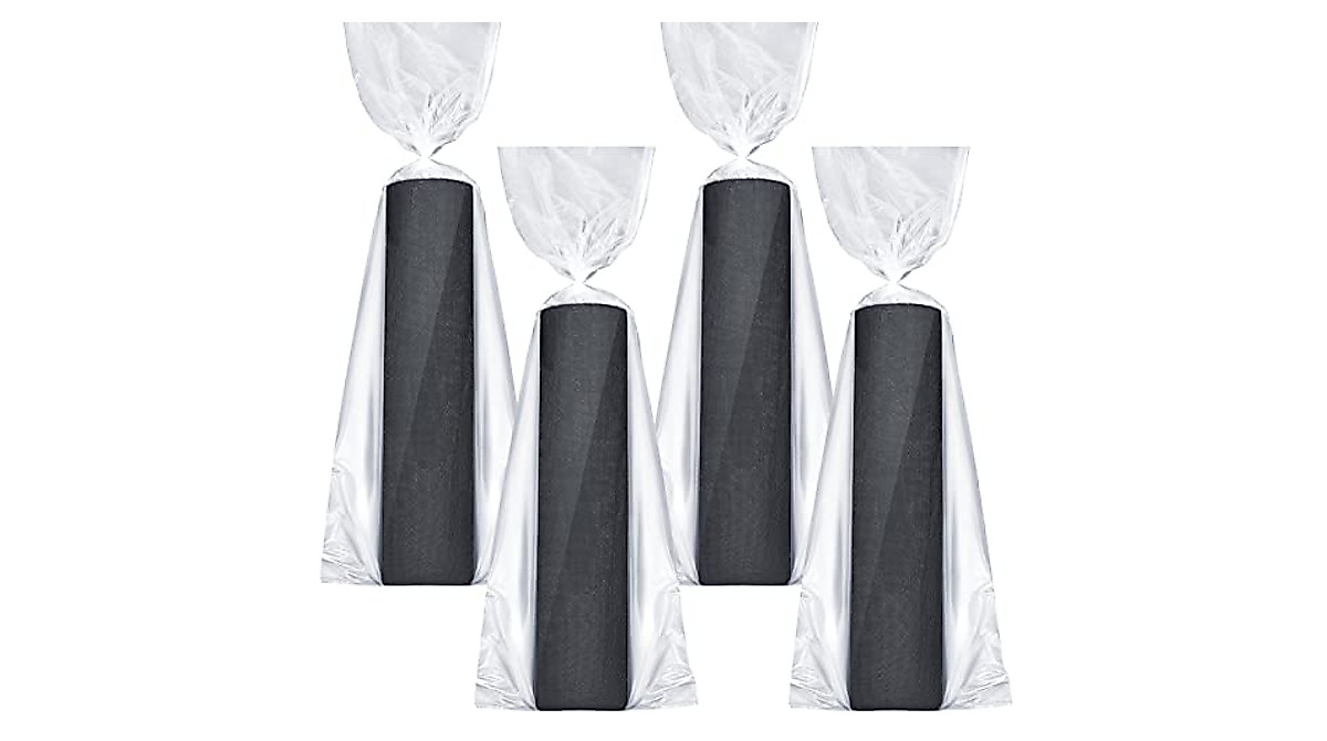 Clear Rug Storage Bags with Zip Ties – Protect Rugs Up to 9x12 Ft