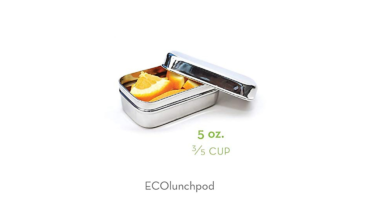 Ecolunchbox Stainless Steel Snack Pod - Eco-Friendly Storage