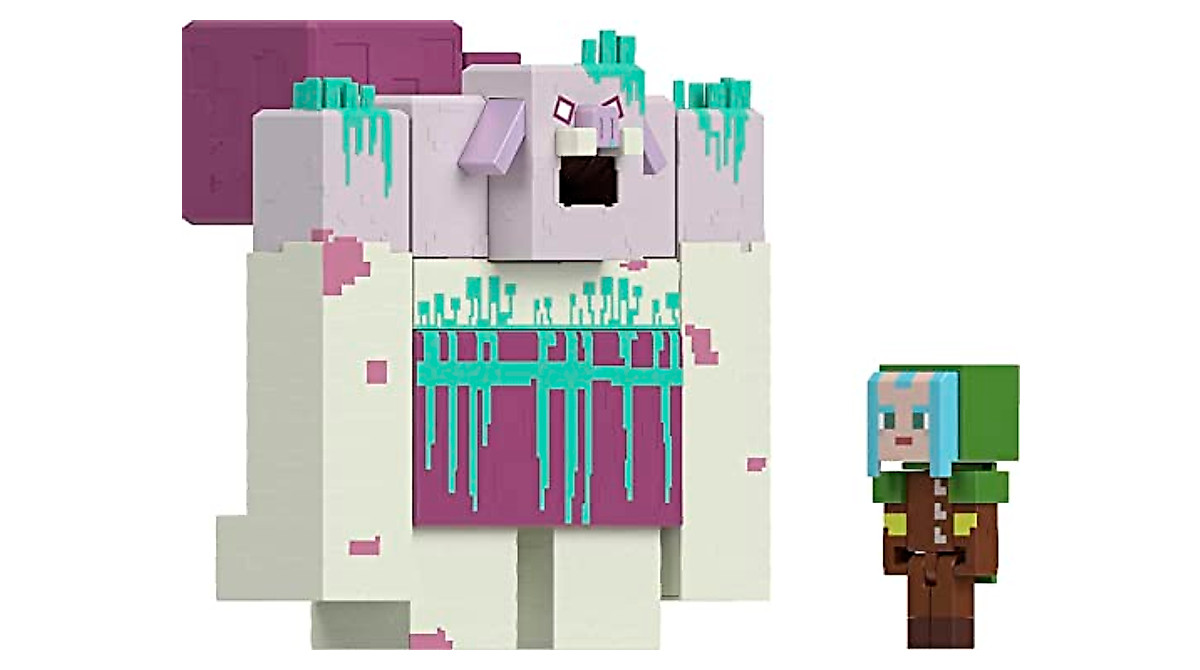 Mattel Minecraft Legends Devourer Action Figure w/ Slime Attack