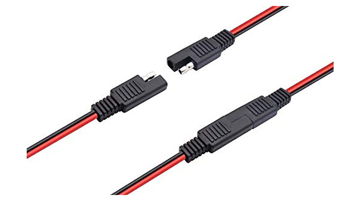 AAOTOKK SAE Y-Splitter - 1 Auf 2 Verlängerung Für Solar & Auto