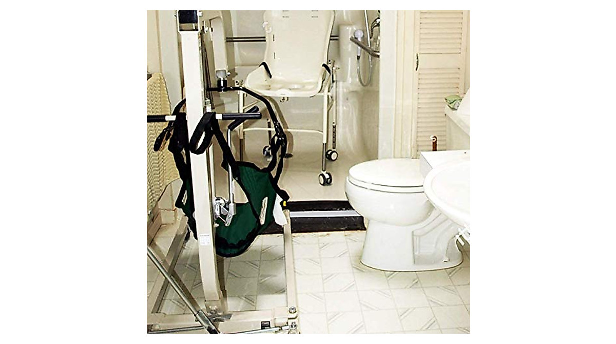Duzzy 67 Inch Collapsible Shower Threshold Water Dam for ADA Accessibility