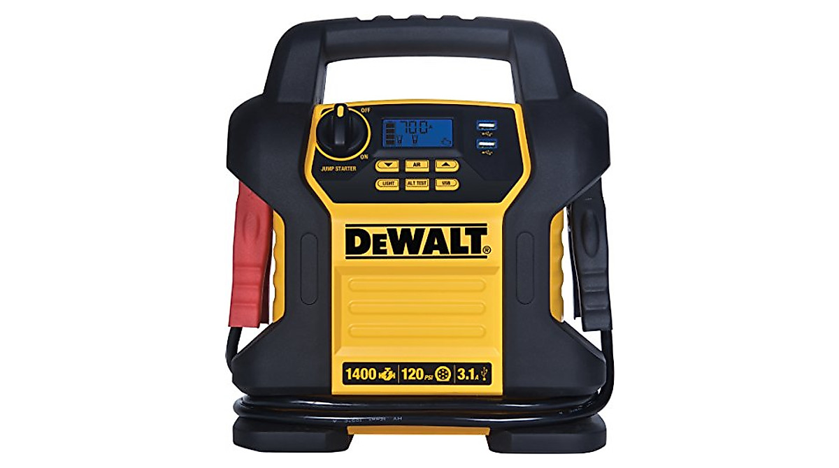 DEWALT DXAEJ14 Power Station: Jump Starter & Air Compressor