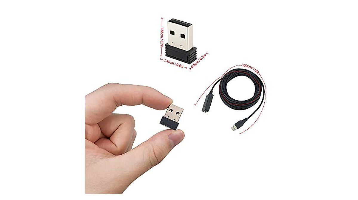 Wireless USB ANT+ Stick for Zwift & More | CYCPLUS Adapter