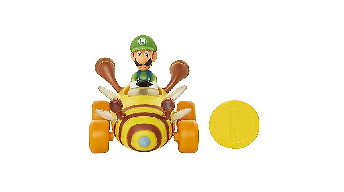 Super Mario Coin Racers Vehicle Set - Fun for Kids
