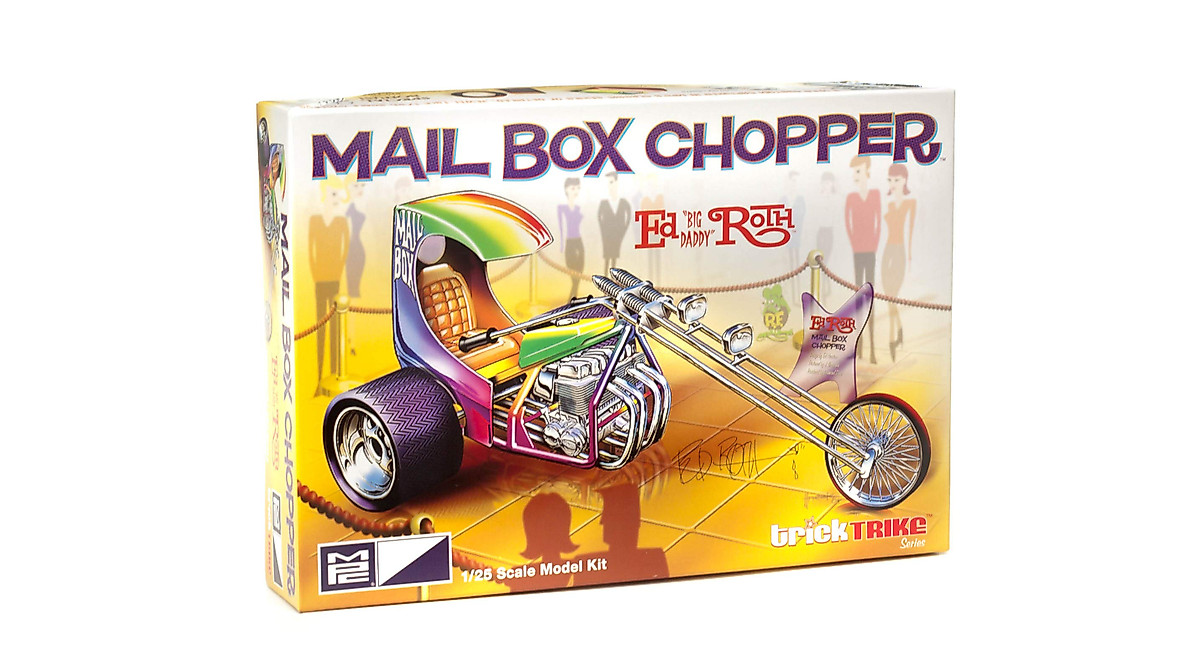 MPC Skill 2 Mail Box Chopper Trike Model Kit 1/25 Scale
