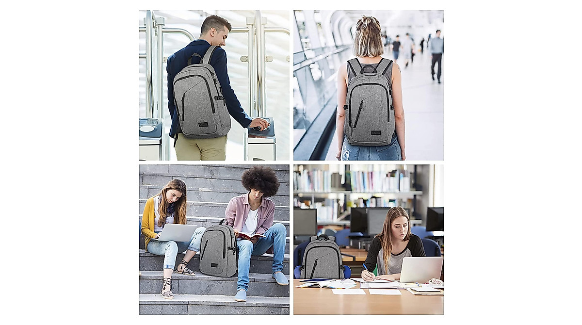 mancro college anti theft laptop backpack