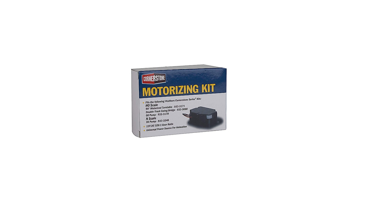 Walthers Cornerstone HO Scale Model Motorizing Kit for Realistic Animations