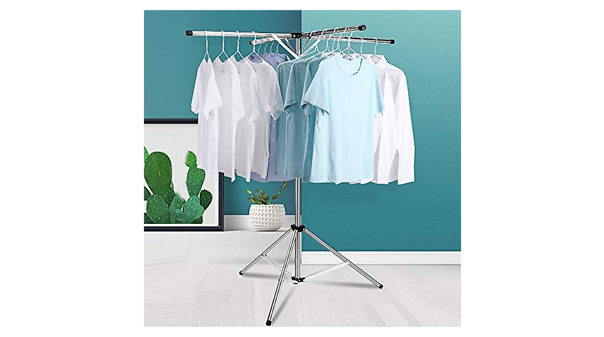 Luckincolt Collapsible Clothes Rack - Space Saving & High Capacity