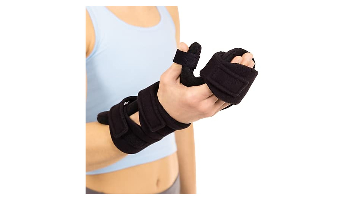 BraceAbility Hand Splint for Stroke & Injury Recovery - Supports ...