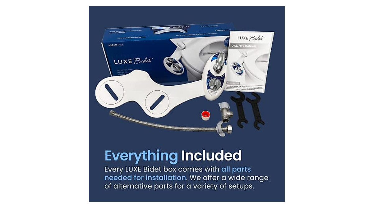 LUXE Bidet NEO 180 - Self-Cleaning & Dual Nozzle