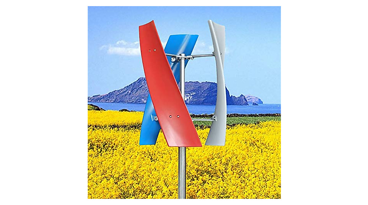 Vertical Wind Power Turbine Generator 400W | Efficient Off-Grid Energy ...