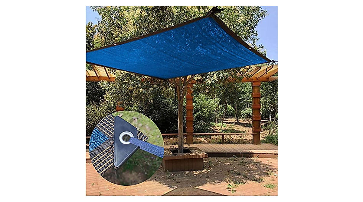 B L 8x12ft 90% UV Block Shade Cloth for Plant & Outdoor Use