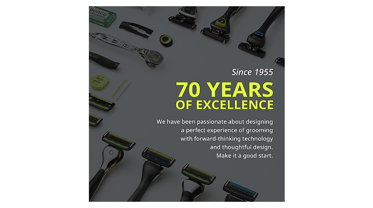 Dorco Pace 6 Plus Razors - Ultimate Shaving Solution
