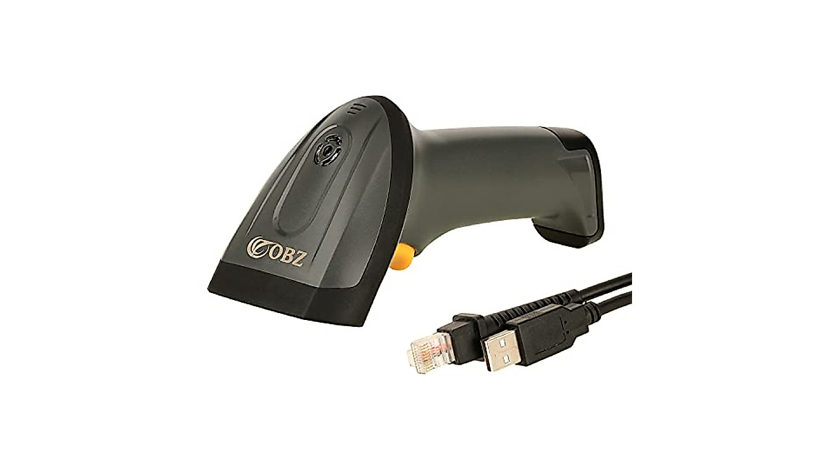 OBZ 1D Laser Barcode Scanner: Fast, Accurate Wired Reader