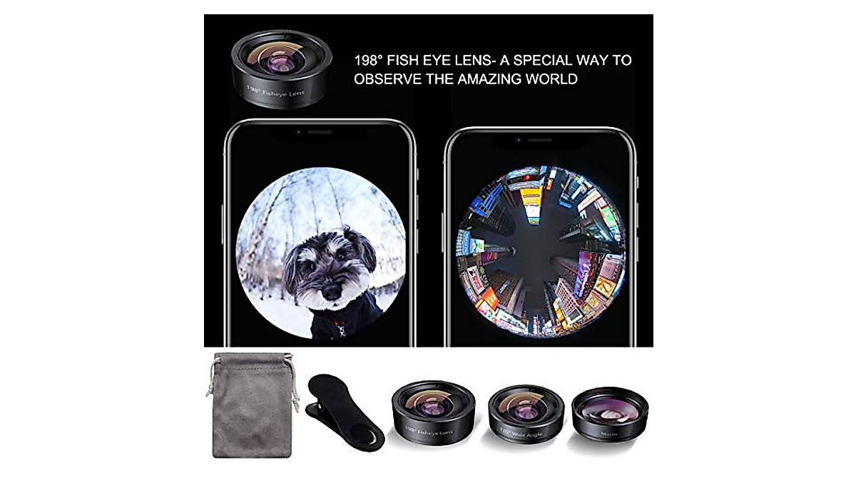 KEYWING 3-in-1 Phone Lens Kit for Stunning Photos