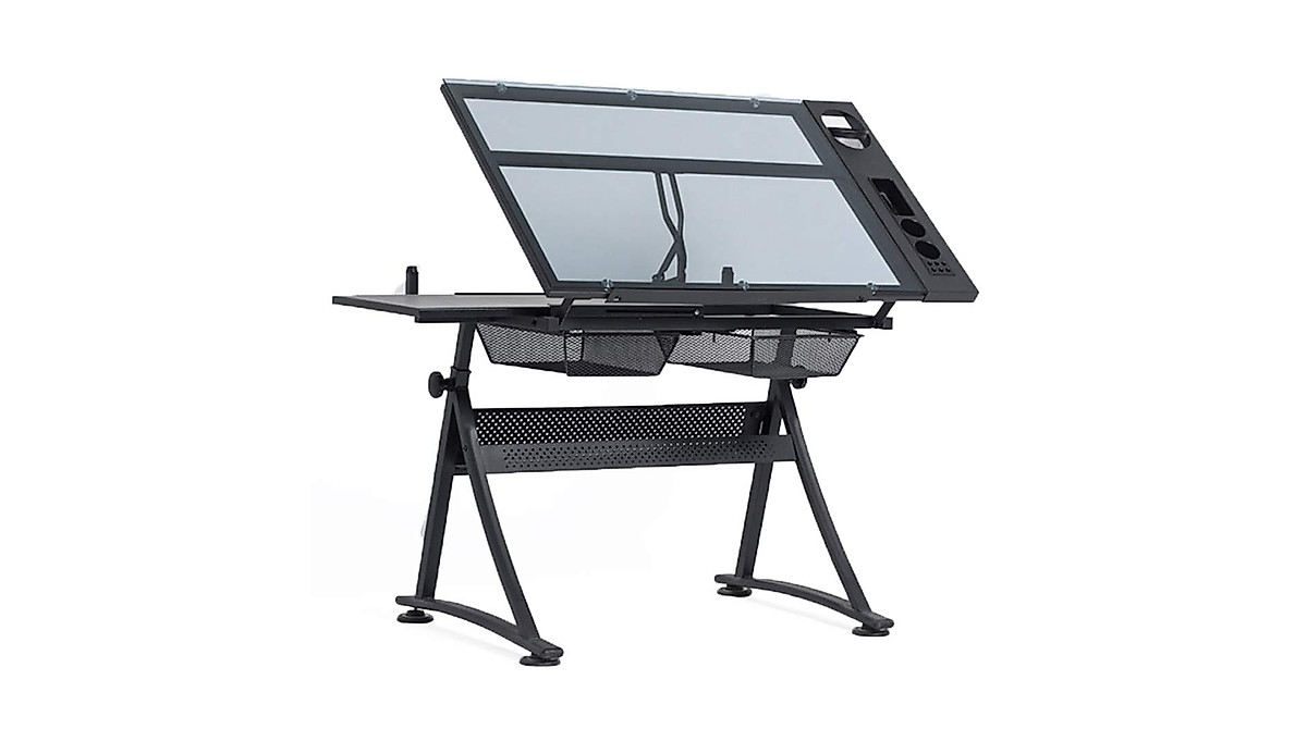 TECHTONGDA Adjustable Drafting Table for Artists and Tattoo Work