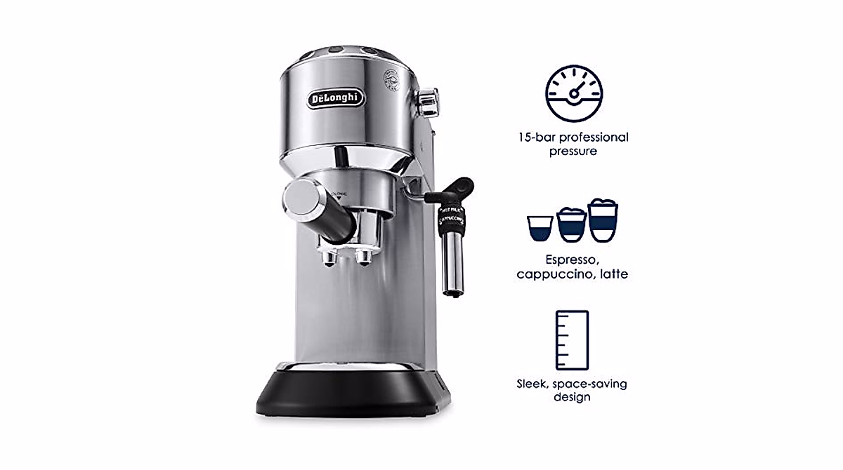 De'Longhi EC685M Dedica Deluxe Espresso Machine