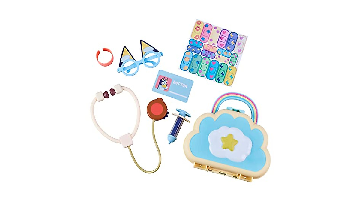 Bluey Cloud Bag Doctor Set | Pretend Play for Kids 3+