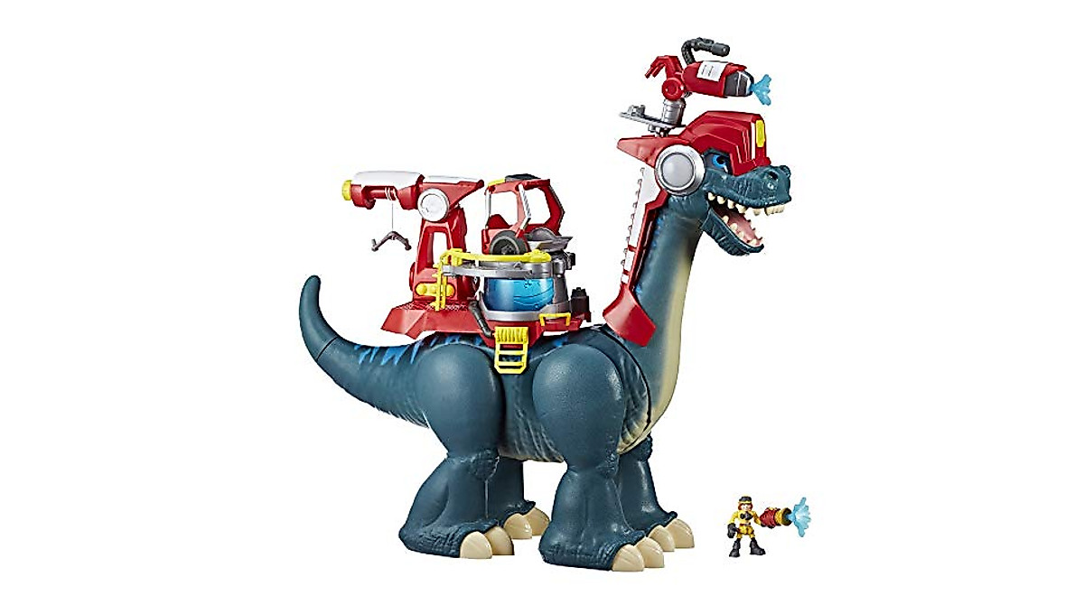 Chomp Squad Blazeasaurus Firefighting Dinosaur Toy for Kids 3+