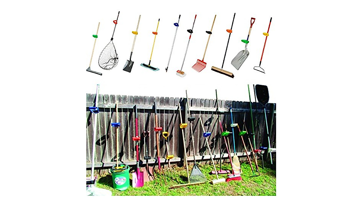 Ergonomic Shovel/Rake Handle - BackEZ Tool Attachment