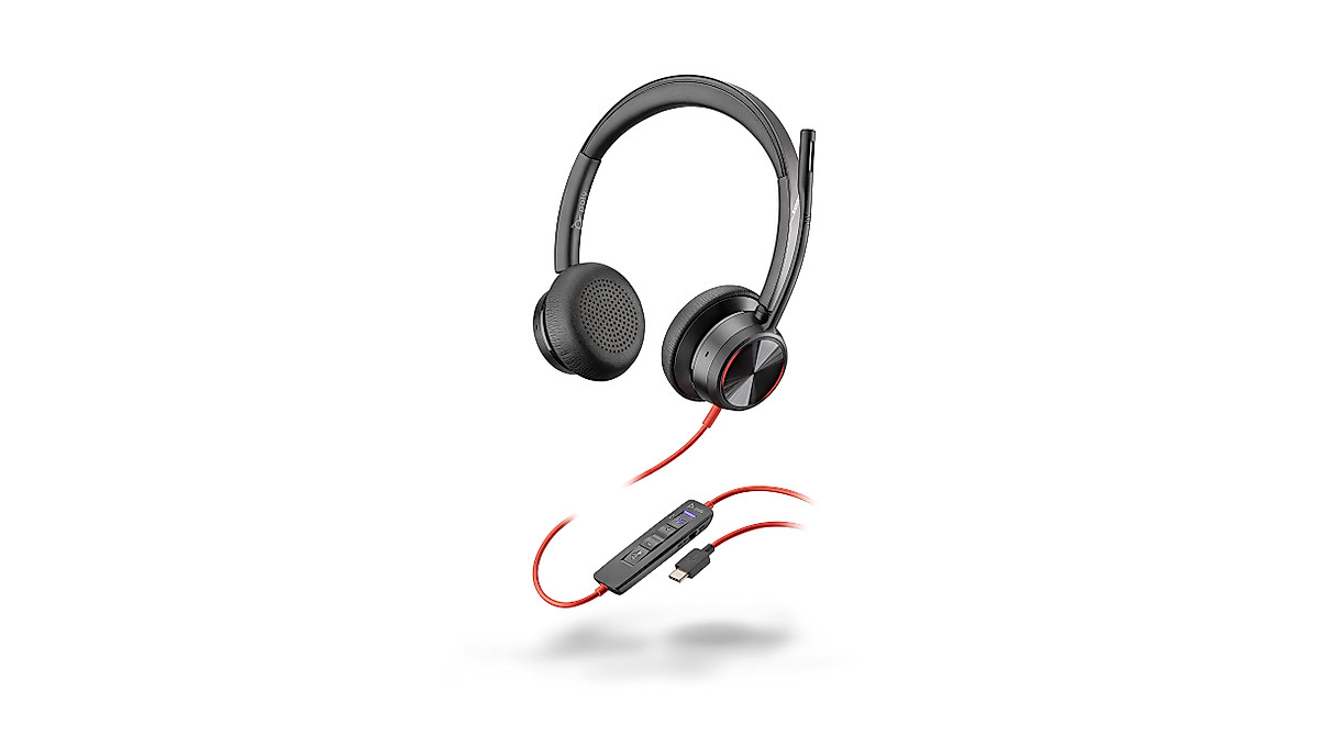 Poly Blackwire 8225 Wireless Headset with Noise Cancellation