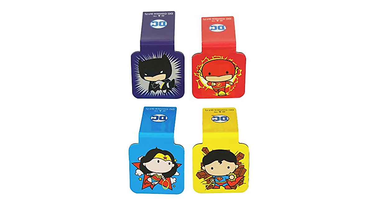Ata-Boy Justice League Chibi Magnetic Bookmarks Set of 4