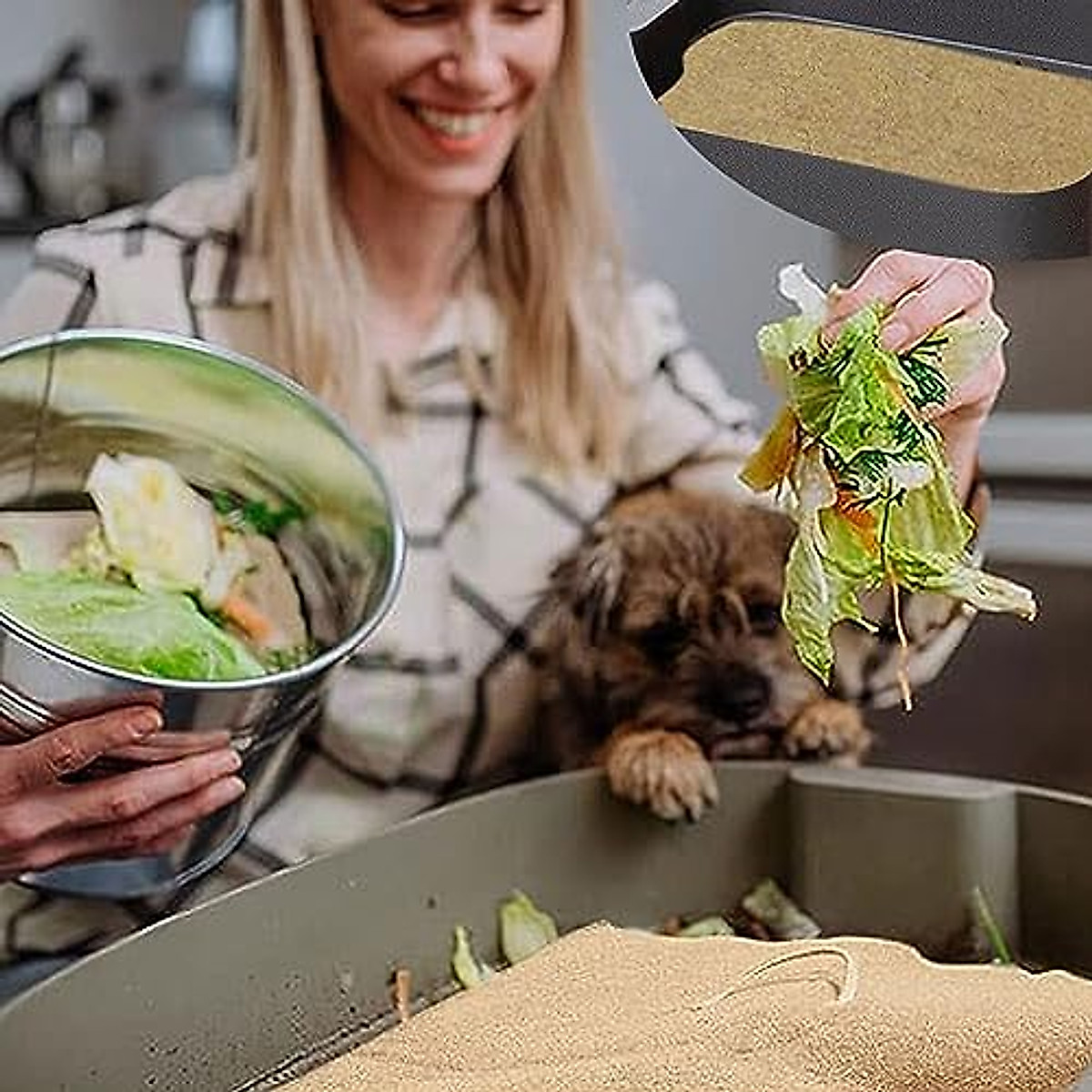 Worm Blanket for Composting | 4 Pack Jute Fibers