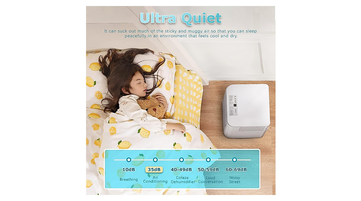 Deeyeh 8000 BTU Portable Air Conditioner - Cool & Comfortable