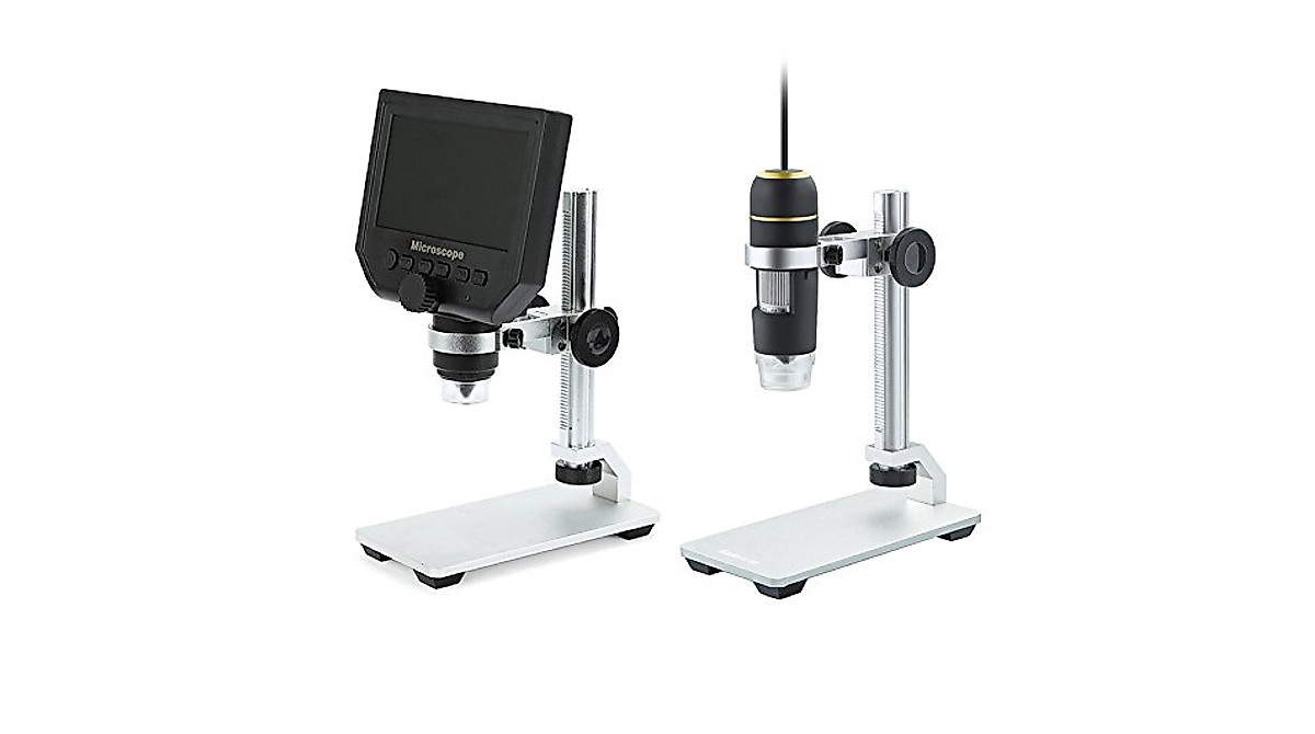 Koolertron Aluminum Alloy Microscope Stand | Adjustable USB Microscope ...