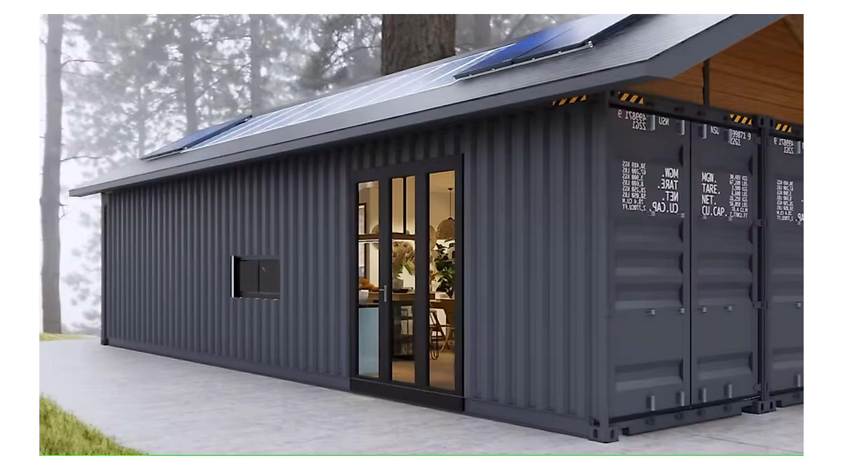 Mobile Metal Roof Container House - Customized Comfort
