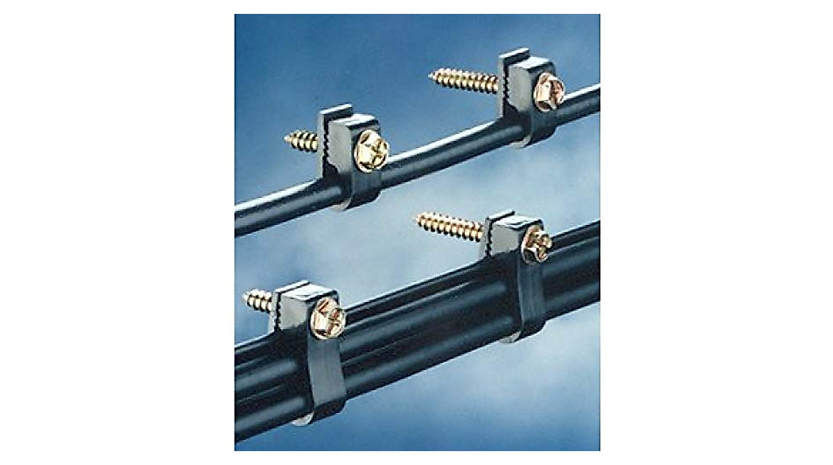 Stanz Flex Coaxial Cable Clips - Secure Outdoor Wiring Solutions