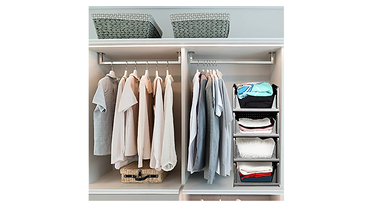 8 Pcs Stackable Storage Drawers - Organize Your Space