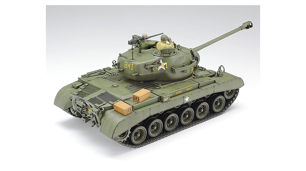 Tamiya 1/35 US M26 Pershing Tank Model Kit - Detailed Scale Replica