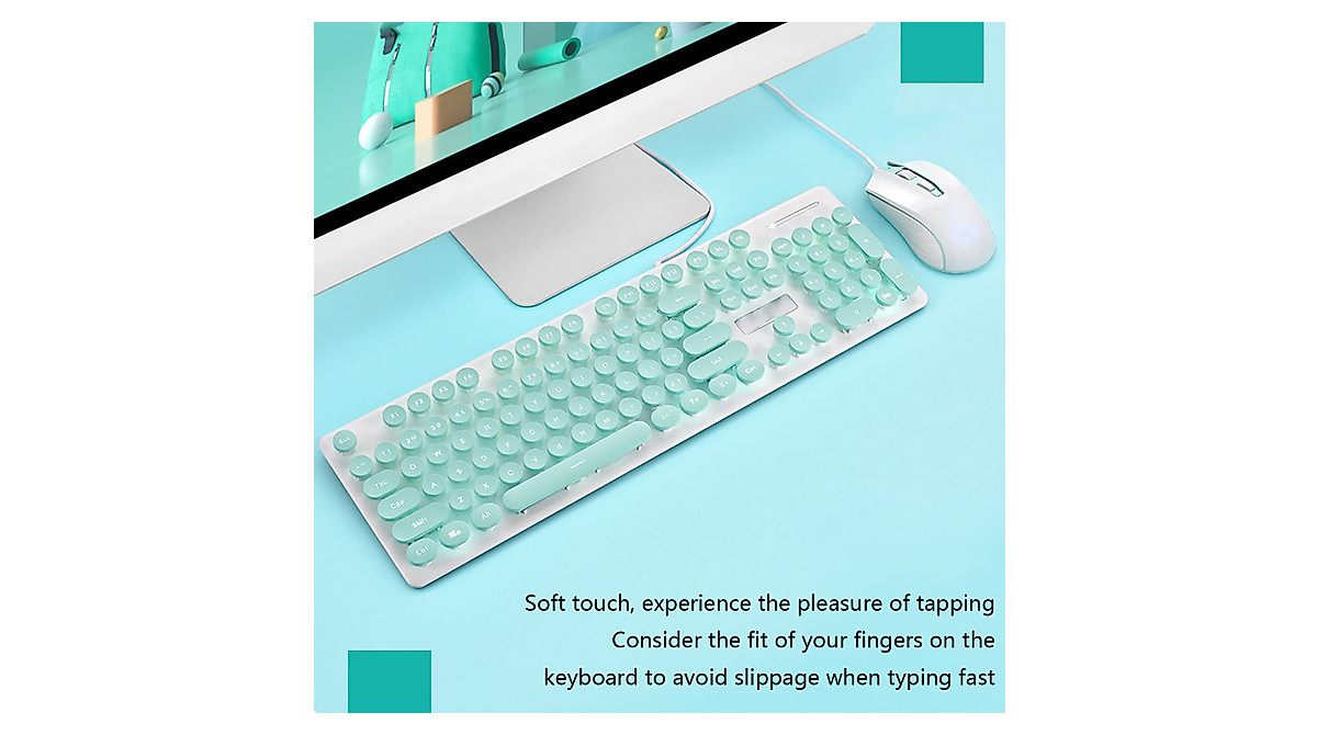 EXHNLE Gaming Keyboard & Mouse - Ergonomic & Stylish