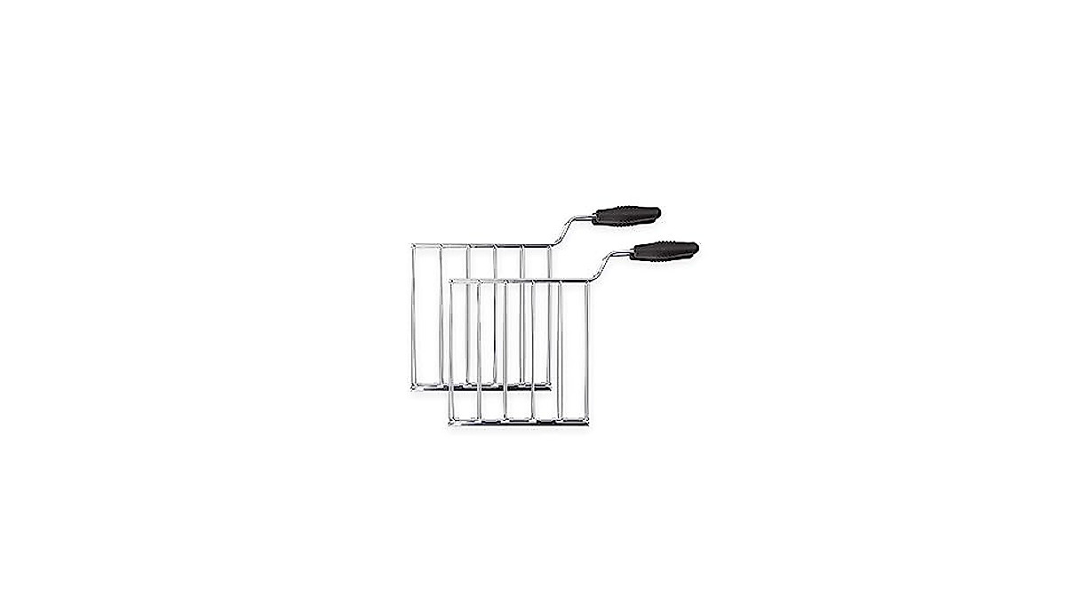 SMEG 2 Slice Toaster & Sandwich Rack Combo - Retro Style