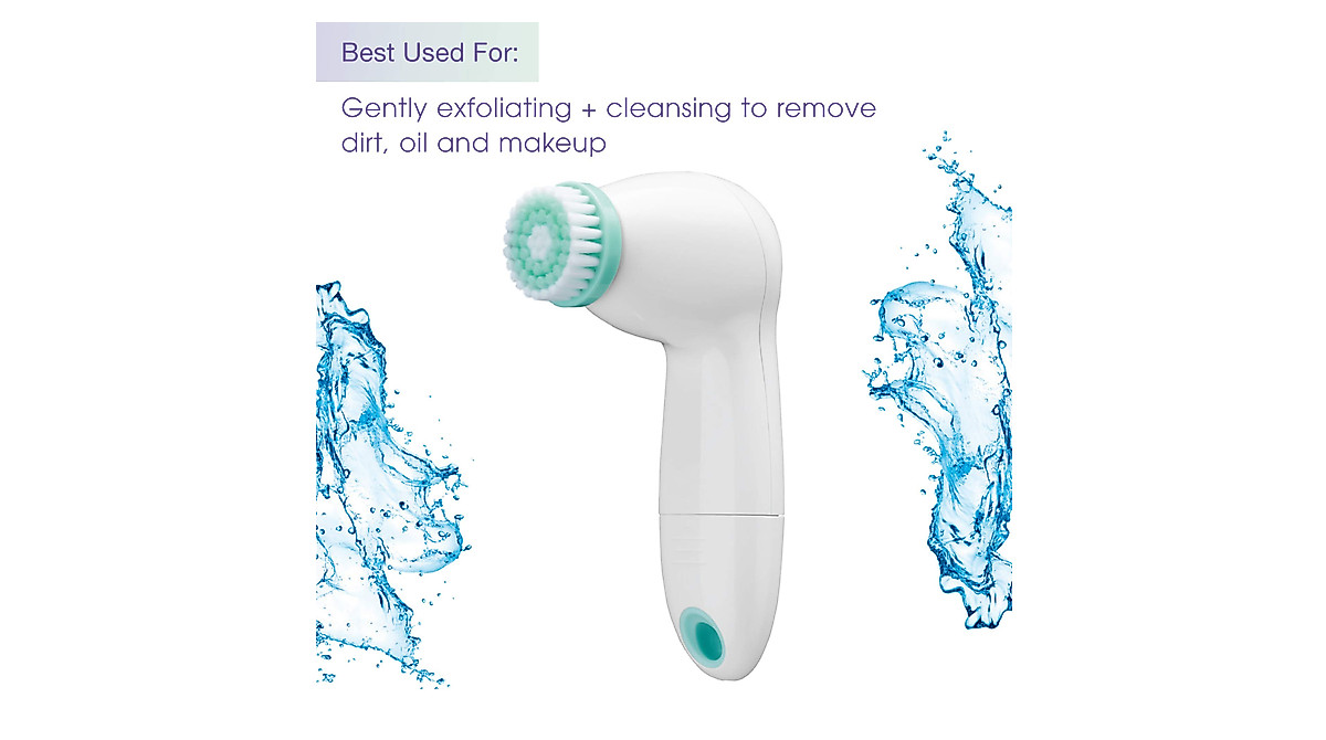 True Glow Facial Cleansing Brush for Glowing Skin
