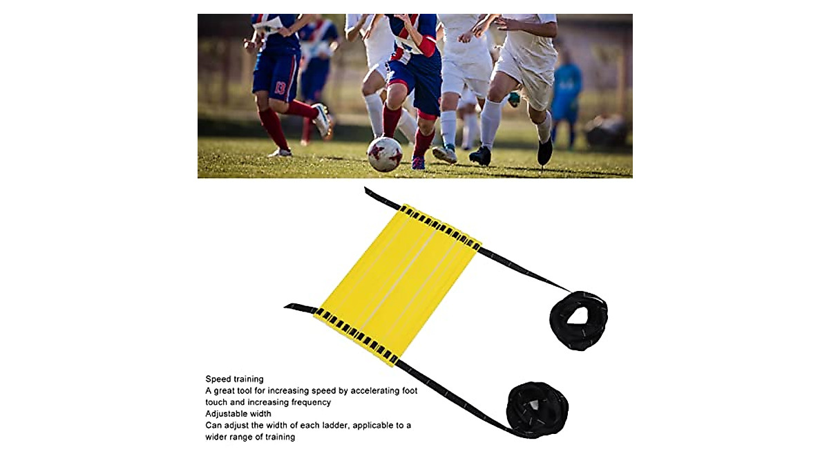 Agile Ladder Speed Training Tool for Soccer & Boxing