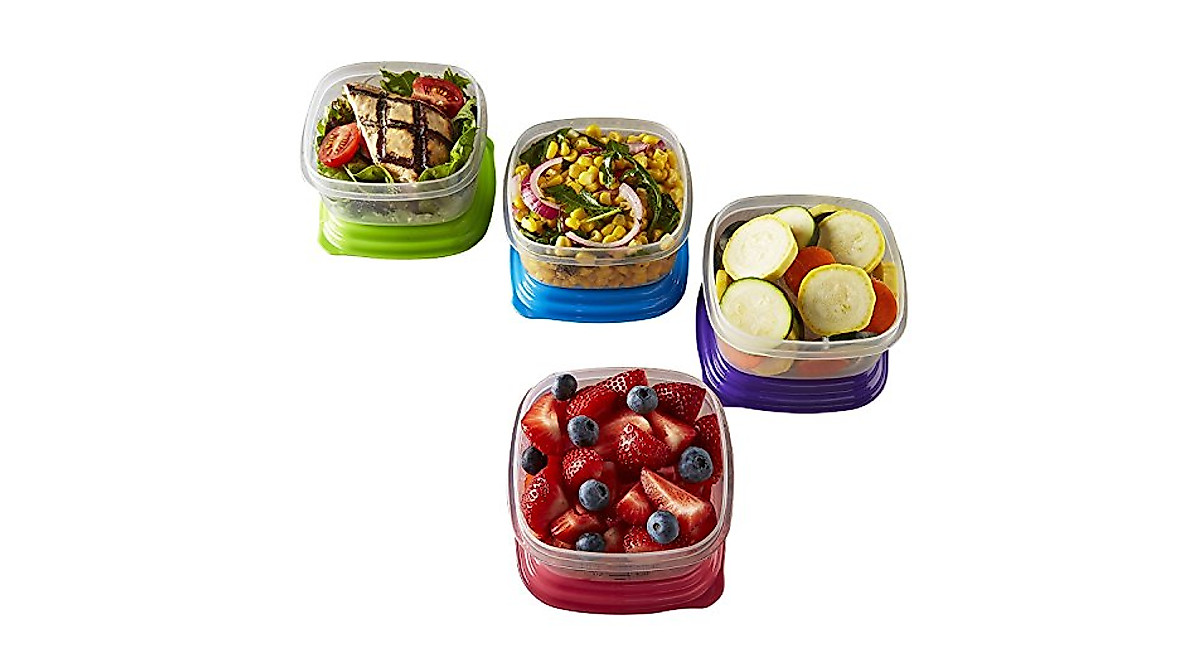 Fit+Fresh Small Plastic Containers - Easy Meal Prep